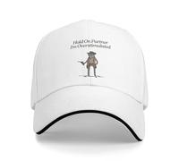 Hold on Partner Je suis surstimulé Casual Casquette de Baseball Randonnée Pêche Hip Hop Chapeaux Printemps Soleil Couple Femmes Tendance Snapback Cap
