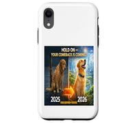 Hold on Your Come Back is Coming 2025 à 2026, Cadeau Dog Hope Coque pour iPhone XR
