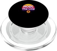 Hold The Line Freedom Money Crypto Power Stack Bitcoin PopSockets PopGrip pour MagSafe