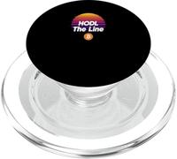 Hold The Line Freedom Money Crypto Power Stack Bitcoin PopSockets PopGrip pour MagSafe