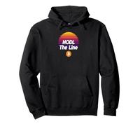 Hold The Line Freedom Money Crypto Power Stack Bitcoin Sweat à Capuche