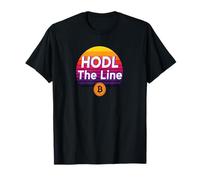 Hold The Line Freedom Money Crypto Power Stack Bitcoin T-Shirt