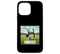 Hold Your Horse Fun Meme Un Homme avec Un Cheval sur l'épaule Coque pour iPhone 13 Pro Max