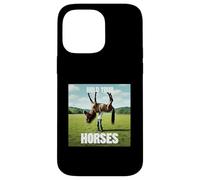 Hold Your Horse Fun Meme Un Homme avec Un Cheval sur l'épaule Coque pour iPhone 14 Pro Max