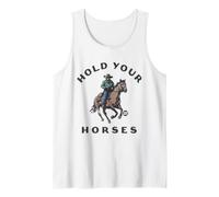 Hold Your Horses Cowboy Débardeur