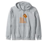 Hold Your Horses Funny Hobby Horse Equestre Pun Humour Sweat à Capuche