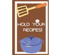 Hold your recipes!: Write down your favorite recipes so you and your family can enjoy them whenever you want.