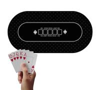 Holdem Tapis de Table de Poker - Table de Jeu, Table de | Tapis de Poker Holdem 120 x 60 cm, Grand Tapis de Table de Poker pour Poker, thème, soirée Poker, Les Jeux de Cartes, n'importe