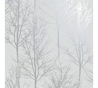 Holden 90760 Papier peint Motif arbres Gris/argenté