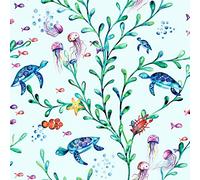 Holden Decor Under the Sea Light Teal 90941 Papier peint