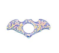 Holder de la page du livre du pouce de chauve-souris - Bookmark du pouce en noyer | Marqueur de la page de pouce paillettes | Porte-page pour la lecture du livre | Accessoires pour les enseignants Boo