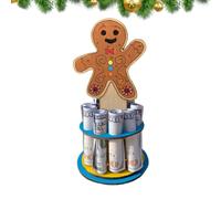 Holder en argent de Noël - porte-argent en bois | Ornement de Noël porte-espèces | Décor décoratif chrîstmas décor monêy support pour table de chevet | DÉCORs DE Table Cadeau de monêy personnalisé