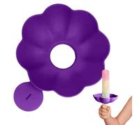 Holder, Ice Cream Stick Grips, 4,4 x 4,4 x 1,7 pouces, Silicone Non Slip Reusable Freezer Pop Protectors, Safe Holders for Summer Snacks Pool Parties Travel, Home, Boys Girls