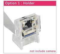 Holder Support de caméra acrylique pour Nvidia Jetson Nano caméra 8MP IMX219 77 degrés Support de caméra étui en acrylique