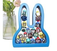 Holder - Teeth Collection Box With Labels,Kids Storage Case Bunny Shape Growth Featuring Dedicated Placement To Ensure Precious MemoKeepsake For Memory Home School Birthday