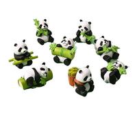 Holdes Aimants Panda pour casiers, aimants Panda, 8 Autocollants magnétiques Mignons pour Armoire, aimants de réfrigérateur avec Animaux, pour la Maison, Le Tableau Blanc, la Cuisine