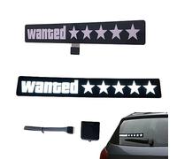 Holdes Autocollants pour panneau lumineux de voiture Wanted | Autocollant pour pare-brise avant et arrière de voiture pour coffre, mur, pare-brise