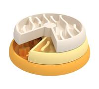 Holdes Bol Ralentisseur,Labyrinthe Interactif Antidérapant | Distributeur De Nourriture en Labyrinthe pour Chien - pour Enrichissement Stimulation Anti-Ennui Prévention Ballonnements Aide Digestion