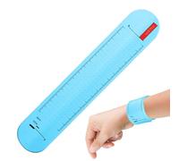 Holdes Bracelet en silicone pour poignet - Réutilisable résistant à l'eau et effaçable - Bracelet mémo portable pour planificateur hebdomadaire