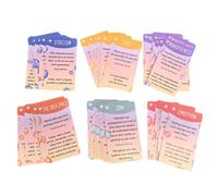 Holdes Cartes d'affirmation - Cartes d'affirmation inspirantes Outils interactifs | 50 feuilles d'impulsions de pleine conscience pour prendre soin de soi et soulager le stress - pour enfants