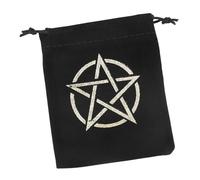 Holdes Cartes de tarot souples avec cordon de serrage pour cartes d'oracle de tarot, pochettes en velours, 10,2 x 11,9 cm, avec cordon de serrage pour cartes d'oracle, pour les amateurs de tarot