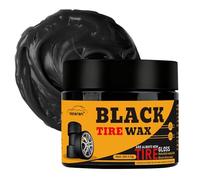 Holdes Cire pour pneus | 80 g de pâte pour restaurer et entretenir les détails, brillance pour jantes et pneus de voiture, pour camping-cars, voitures, motos, camions, bateaux, jantes, entretien fin