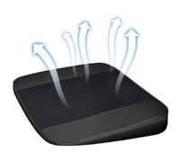 Holdes Coussin de siège compensé pour voiture, rehausseur de siège pour adultes, pour conduire, coussin de siège rehausseur, soutien confortable, améliore la vision lors de la conduite, accessoire de