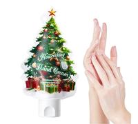 Holdes Crème de soin des mains de Noël - Crème hydratante non grasse à absorption rapide - Crème de réparation des mains - Pour la famille et les amis, les hommes et les femmes - Voyages à la maison