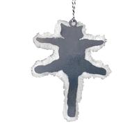Holdes Décoration de Noël en forme de chat, pendentif animaux de vacances pour les vacances - Pendentif arbre de Noël, figurine de chat mignon festif et exquis, b, Refer to description
