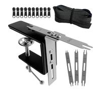 Holdes Gabarit de fermeture éclair - Pince de fixation de fermeture éclair en acier inoxydable, multifonction pour travaux manuels, matelassage, outils de pour les amateurs de