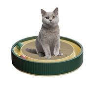 Holdes Grattoir pour chat | Tapis à gratter pour chat avec piste sphérique | Lit de salon pour chat | Planche de recyclage résistante pour protéger les meubles