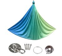 Holdes Hamac acrobatique aérien | Balançoire sensorielle pour adultes | Tissu léger et extensible pour adultes - Intérieur et extérieur - Entraînement de gym