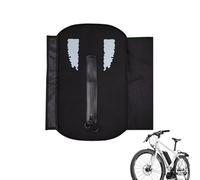 Holdes Housse de batterie de vélo électrique étanche | Protection anti-poussière et sûre - Sac de batterie pour vélo électrique avec bandes réfléchissantes | Pour cadre de vélo en cas de pluie, de