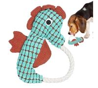 Holdes Jouet pour Chiens Animaux en Peluche, Jouets de Chien en Peluche Dur, Jouet sonore de Chien en Peluche, Cotton Corde Interactive Game, Animal de Compagnie avec du Papier froissé pour Les