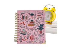 Holdes Journal De Lecture Pour Les Amateurs De Livres,Carnet de Notes Portable Organisateur - Organisateur De Lecture - Pour Amis Hommes Femmes Amateurs De Livres Lecteurs Adolescents Travail