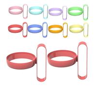 Holdes Lot de 10 poignées pour gobelets en carton, poignées de tasses - Porte-gobelets en carton isolé - Poignée pour gobelet à eau chaude - Antidérapante - Poignée isolée - Support pour gobelets en