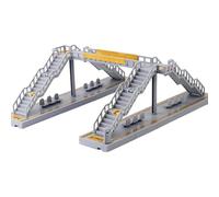 Holdes Modèle de passerelle pour, bac à Sable de passerelle surélevée - Modèle de passerelle ferroviaire | Décoration de modèle de passerelle de Voie ferrée pour, âges, Tout-Petits