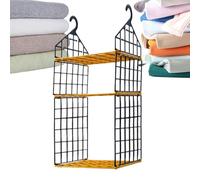 Holdes Organisateur de vêtements de garde-robe, organisateur de pull pour penderie, solution de rangement pour commode, règles de livres, coiffeuses