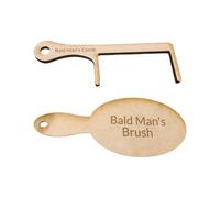 Holdes Peigne pour blague | Cadeau de fête comme nouveauté - Brosse amusante à peigner pour la calvitie, comme cadeau pour un ami, grand-père, oncle, voisin, amis, collègues pour les fêtes