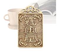Holdes Pièce de monnaie chinoise - Tai Sui pour collier - Décoration souvenir, souvenir portable pour adulte Bureau Bibliothèque, Siehe Beschreibung, Zinc, Voir description