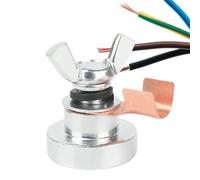 Holdes Pince de masse magnétique pour soudure, aide à la soudure compacte pour de grandes charges, accessoires de soudage pour atelier et soudure