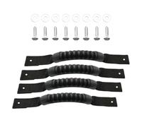 Holdes Poignées de Kayak renforcées,Lot de 4 Fixations Robustes avec vis | Accessoires Universels pour Kayak | pour Portes, galerie de Toit, extérieur, Nautique, canoë, Paddle, Bagages, Sports