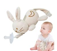 Holdes Porte-tétine en peluche, porte-tétine, motif Pocket Buddy Lovey et porte-tétine, doux pour la peau, confortable, beau, pour les fêtes d' à partir de 0 mois