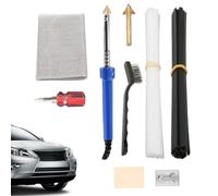 Holdes Poste à souder pour pare-chocs de voiture, panne à souder remplaçable résistante à la chaleur, outil de réparation automobile, pour les amateurs de famille, les femmes, le garage, l'atelier, le