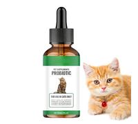 Holdes Santé des Chats - 60 ML - Gouttes digestives pour la Nourriture, Liquide digestif, pour la Nourriture, l'eau, Les friandises, Le Lait, Les Chatons d'intérieur et