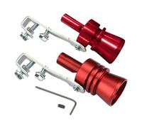 Holdes Sifflet d'échappement turbo, sifflet d'échappement son turbo | Sifflet d'échappement de voiture en alliage d'aluminium | Accessoires de soupape de soufflage de tuyau d'échappement, silencieux