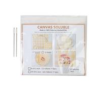 Holdes Stabilisateur de broderie soluble dans l'eau - Film de protection pour projets de broderie, stabilisateur de broderie pour tissus et textiles - Pour couture, broderie, cahiers, vêtements