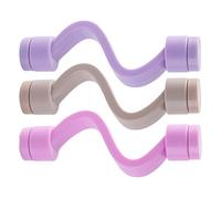 Holdes Support de porte de laveuse magnétique, accessoire de porte de laveuse à chargement frontal, Butée de porte de laveuse flexible, Support de porte de Machine à laver ouvert, 3 pièces, garde la