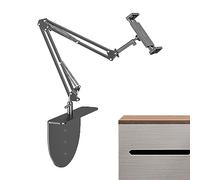 Holdes Support de téléphone de Chevet - Support Flexible pour Tablette et téléphone Portable, rétractable et dissimulé - Support de téléphone à Fente insérable, Support de téléphone à Clipser