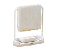 Holdes Support pour éponge d'évier de cuisine, support de rangement pour torchons de cuisine - Support de vidange pour éponge, chiffon à vaisselle pour brosse de cuisine, chiffon à vaisselle